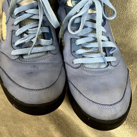 Nike Air Jordan 5 Retro UNC University‎ Blue Sneakers Mens 10.5 main image 8
